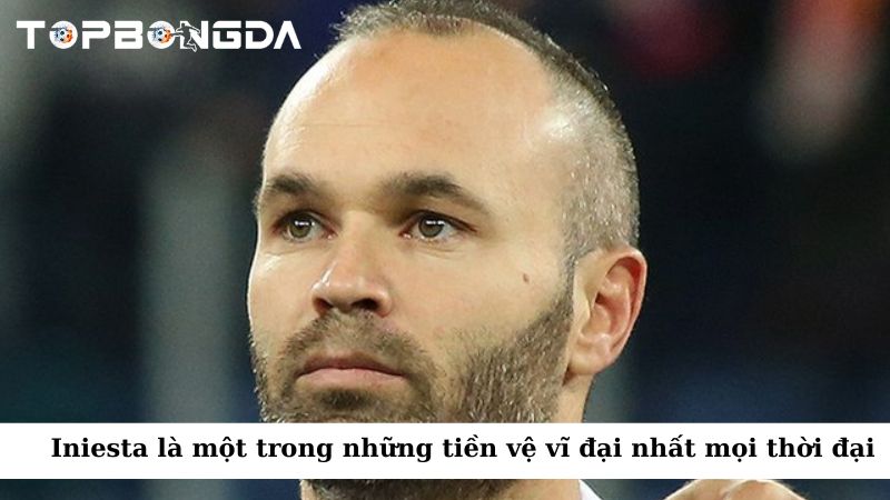 Top 10 cầu thủ có nhiều danh hiệu nhất – Những huyền thoại bóng đá 3 Iniesta, người đồng đội của Xavi, là một trong những tiền vệ vĩ đại nhất mọi thời đại